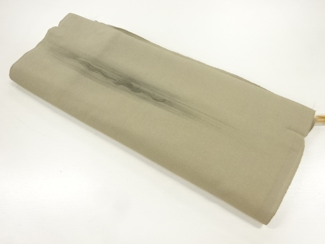 JAPANESE KIMONO / ANTIQUE ARAIHARI FOR HAORI / SILK / MIST